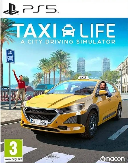 Taxi Life: A City Driving Simulator Ps5 Mídia Digital Psn
