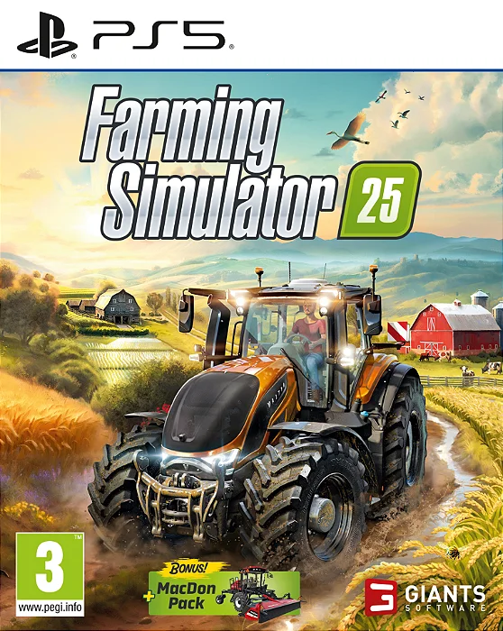 Farming Simulator 25 Ps5 Psn Mídia Digital