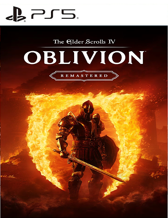 The Elder Scrolls IV Oblivion Remastered Ps5 Mídia Digital