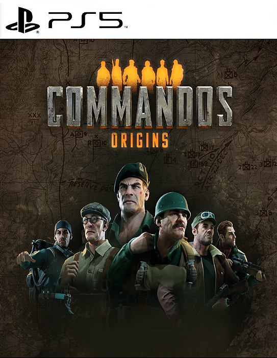 Commandos: Origins Ps5 Mídia Digital Psn