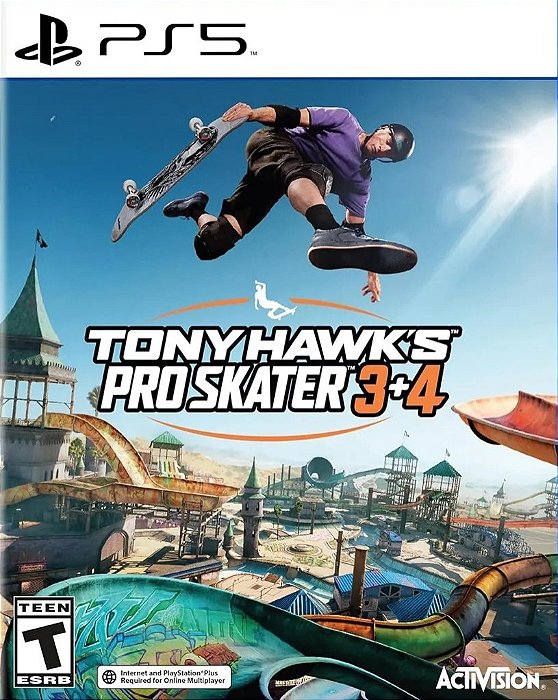 Tony Hawk's Pro Skater 3 + 4 - Edição Cross-Gen Ps5 Mídia Digital Psn