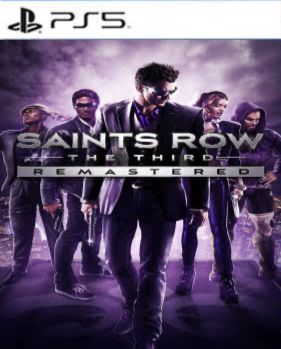 Saints Row The Third Remastered Ps5 Mídia Digital Psn