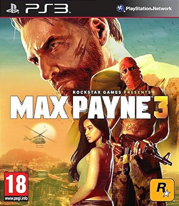 MAX PAYNE 3 Ps3 Psn Mídia Digital