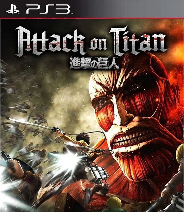 ATTACK ON TITAN Ps3 Psn Mídia Digital