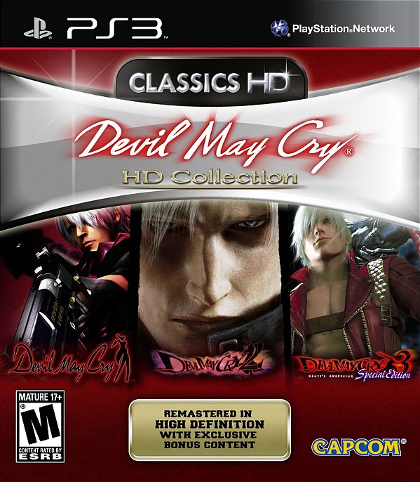 DEVIL MAY CRY HD COLLECTION Ps3 Psn Mídia Digital