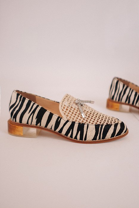 Oxford Tressê Off-White Zebra