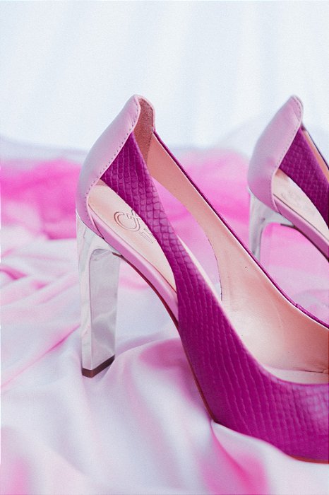 Scarpin Pink Píton