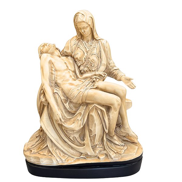 Imagem Nossa Senhora da Piedade 43cm | Resina Marfim