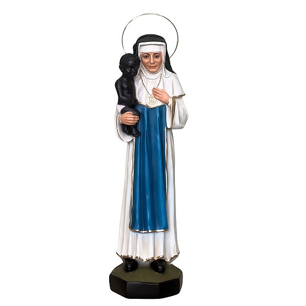 Imagem Santa Dulce dos Pobres 60cm Resina c/ Olhos de Vidro | Irmã Dulce