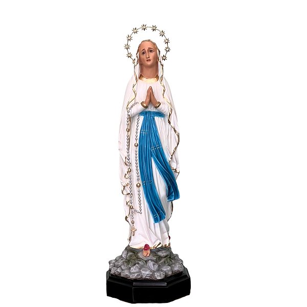 Imagem Nossa Senhora de Lourdes 65cm c/ Auréola | Resina