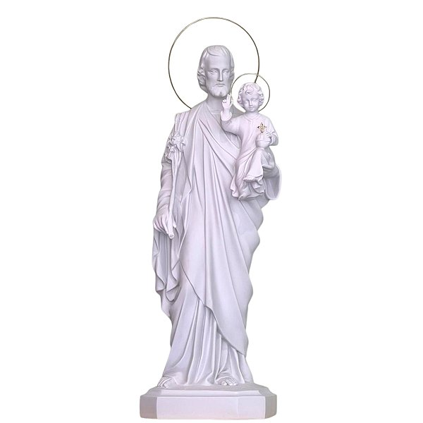 Imagem São José 85cm | Pó de Mármore