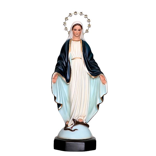 Imagem Nossa Senhora das Graças 52cm Azul Escuro | Resina