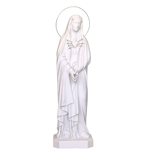 Imagem Nossa Senhora das Dores 130cm Área Externa Pó de Mármore