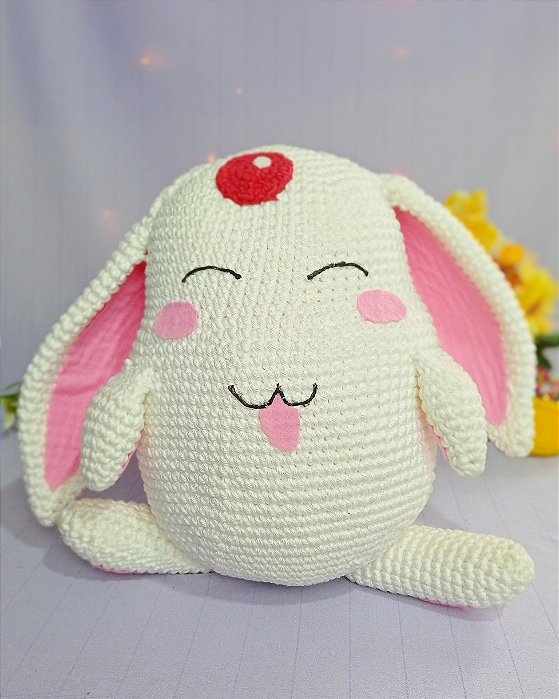 Mokona Amigurumi À PRONTA ENTREGA