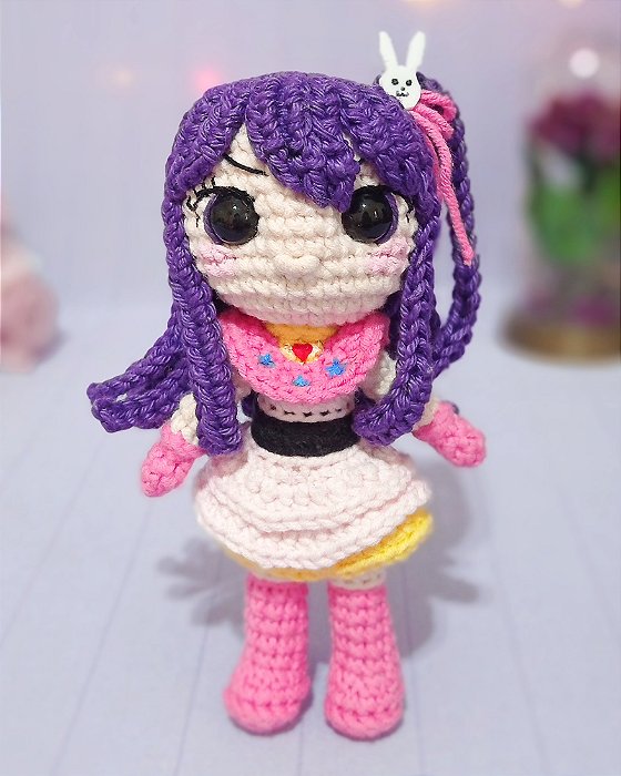 Amigurumi Ai Hoshino Oshi No Ko Boneca de Crochê SOB ENCOMENDA
