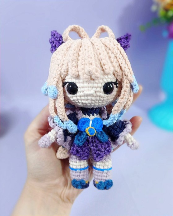 Amigurumi Sangonomiya Kokomi Genshin Impact PRONTA ENTREGA