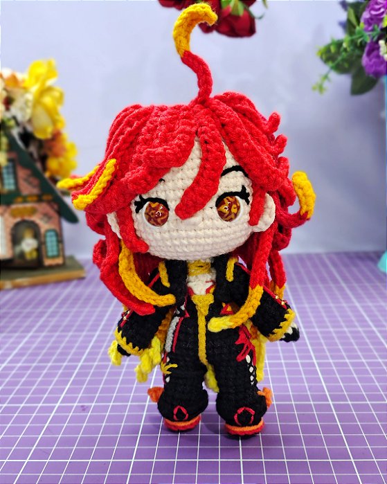 Amigurumi Mavuika Genshin Impact