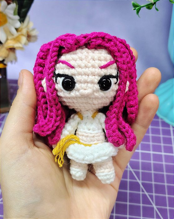 Amigurumi Mira Guerreiras do Kpop (Kpop Demon Hunters)