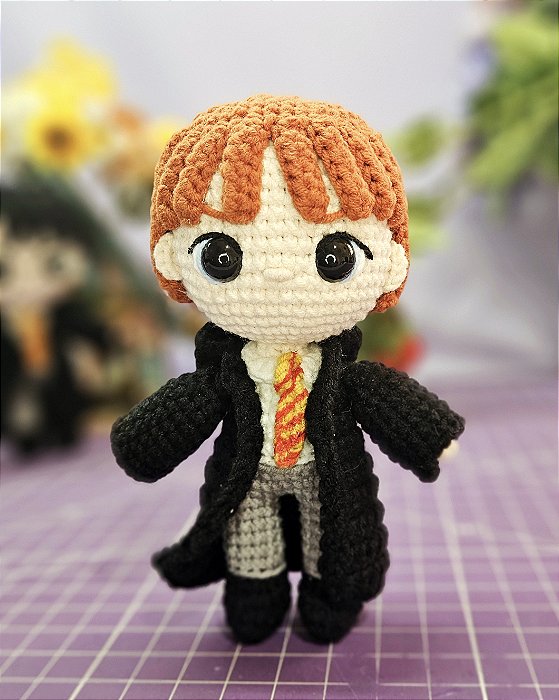 Amigurumi Rony Weasley Harry Potter