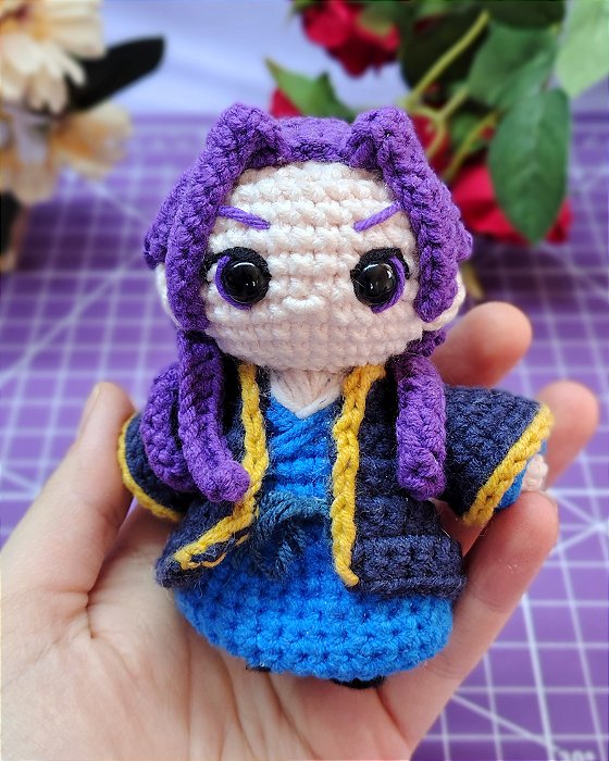 Amigurumi Jinshi Diários de uma Apotecária