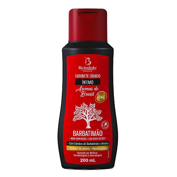 Sabonete Líquido Íntimo Barbatimão Bio Instinto 200 ml