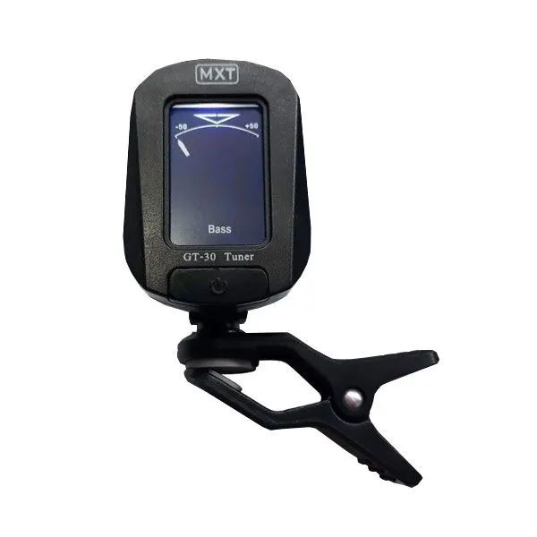 Afinador Digital Cromático Preto MXT GT-30 Clip