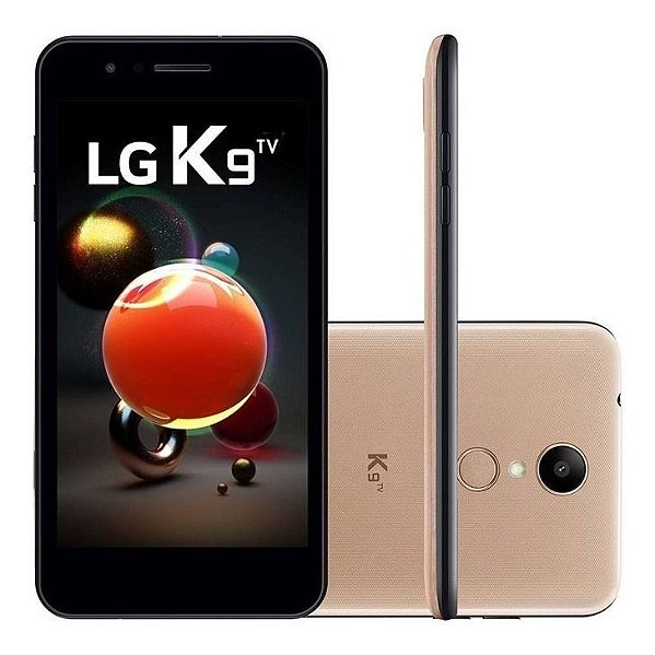 LG K9 Dual Chip Android 7.0  16gb Tela 5.0 Dourado (vitrine)