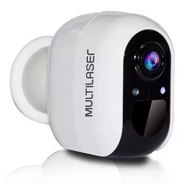 Câmera a Bateria Inteligente Full HD Wi-Fi - Multilaser Liv