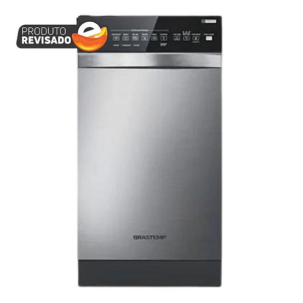 Lava-Louças 10 Serviços Brastemp Cor Inox com Ciclo Pesado