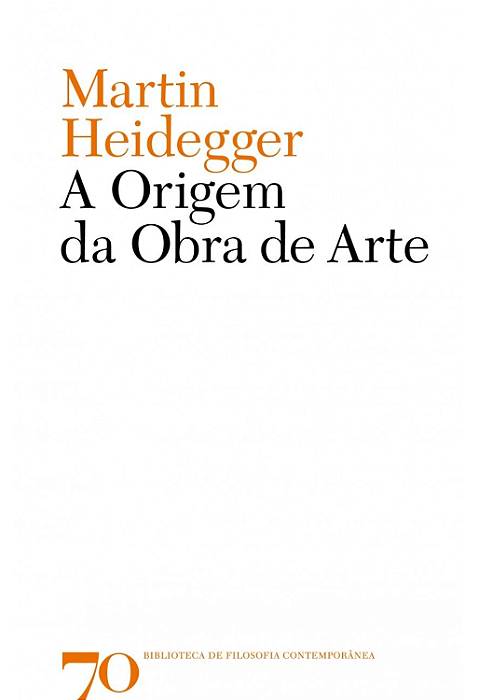A Origem da Obra de Arte Capa comum