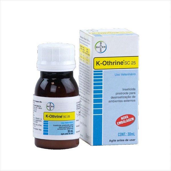 Inseticida Piretroide K-Othrine 30ml Ambientes Externos