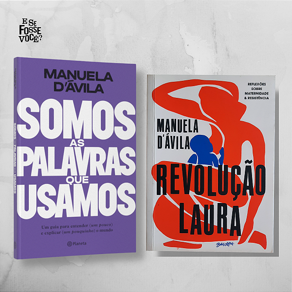 Combo Somos as Palavras + Revolução Laura