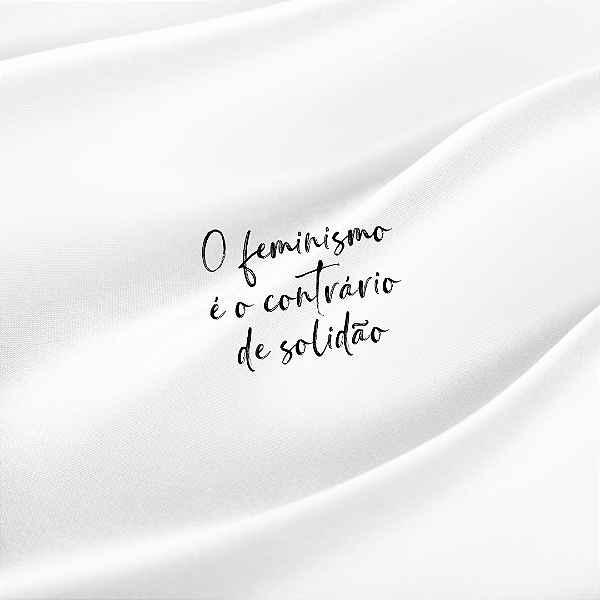 Ímã Feminismo é o contrario de solidão