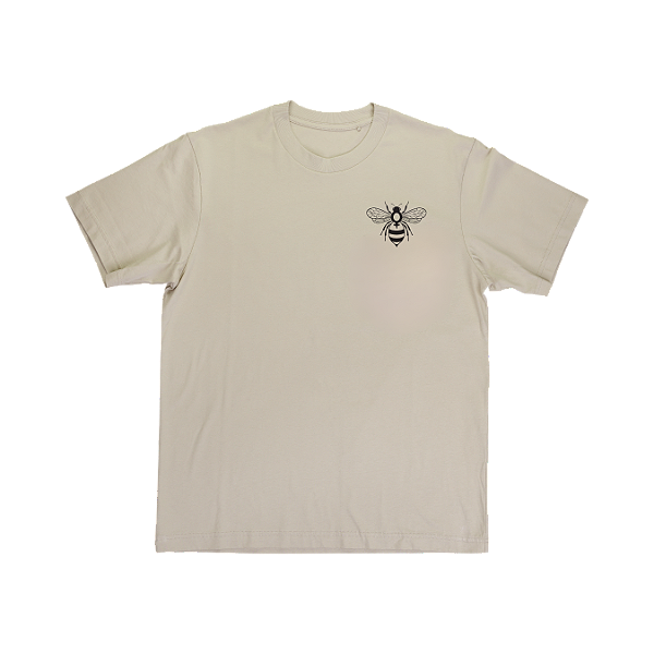 Camiseta abelha do MEL - Areia