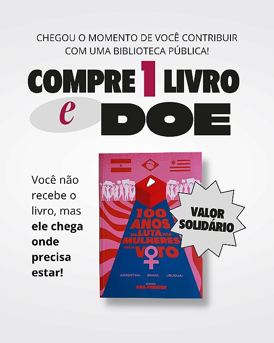 Doação - Coletânea Cem anos da luta das mulheres pelo voto