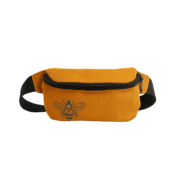 Pochete Abelha Feminista - Mostarda