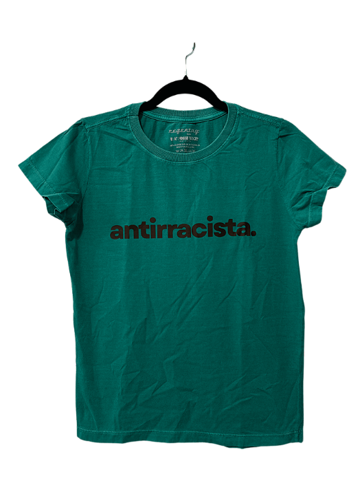 Camiseta babylook antirracista