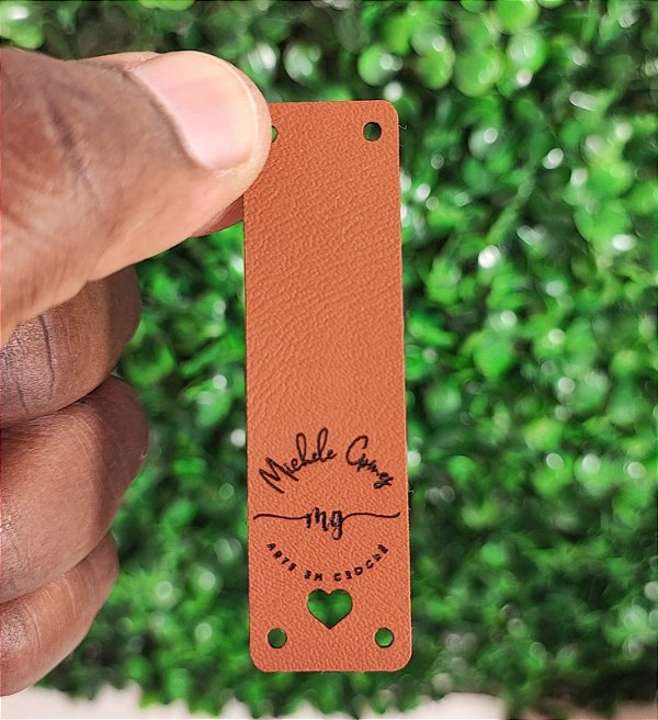 Etiqueta Sintética Personalizada 2x6cm
