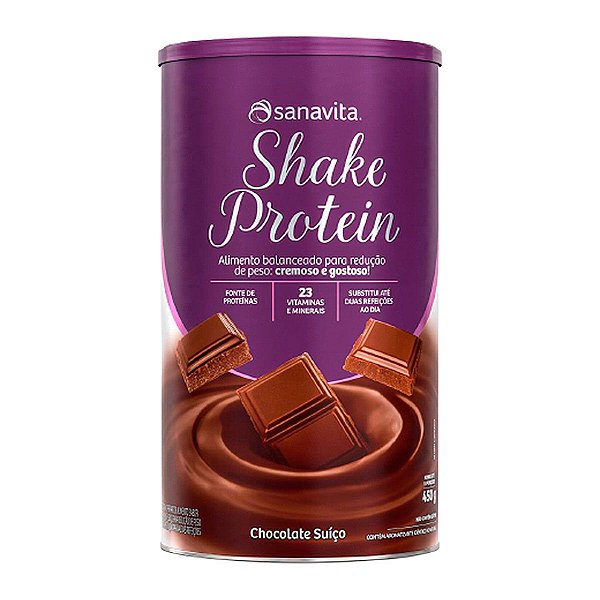Shake Protein de Chocolate Suiço – 450g
