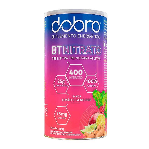 BT Nitrato - 450g - Limão e Gengibre