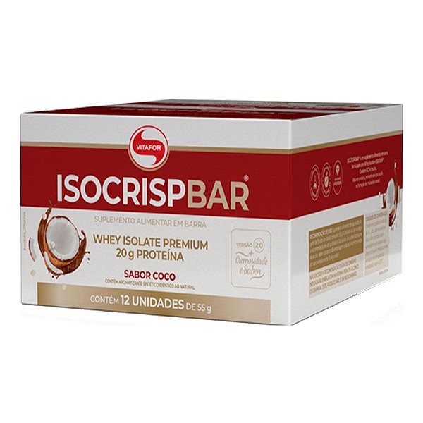 ISOCRISP BAR 55G COCO