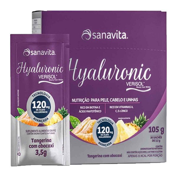 Hyaluronic Verisol – Tangerina com Abacaxi