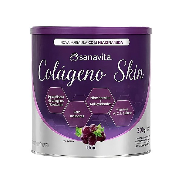 Colágeno Skin  Uva - 300g