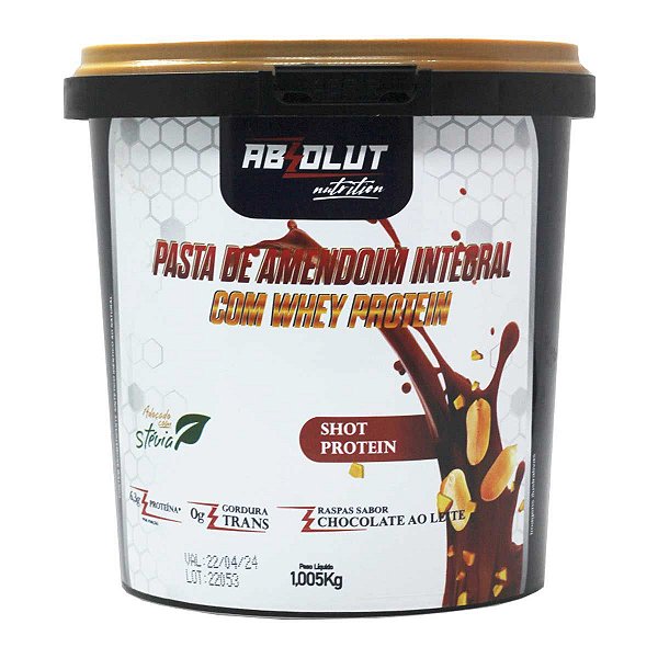 Fit & Beauty, Pasta de amendoim Shot Protein – 1 kg - MUV