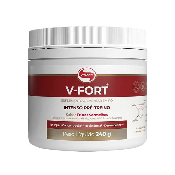 V-Fort Frutas Vermelhas – 240g - Vitafor