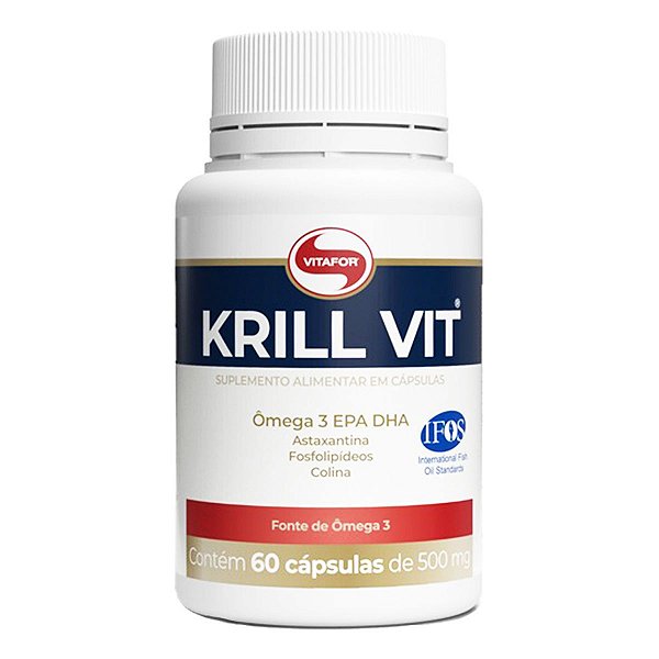 KRILL VIT 60 CAPSULAS 500MG - VITAFOR