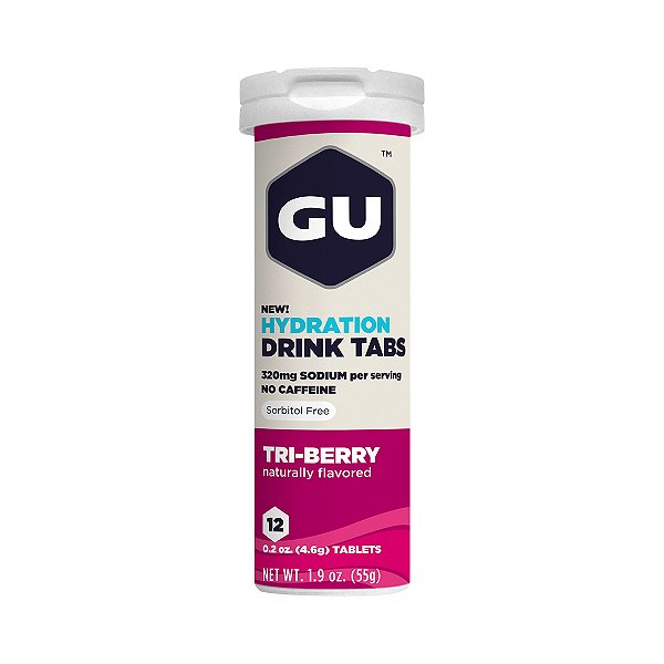GU Energy Tabs Tri-Berry - 12uni