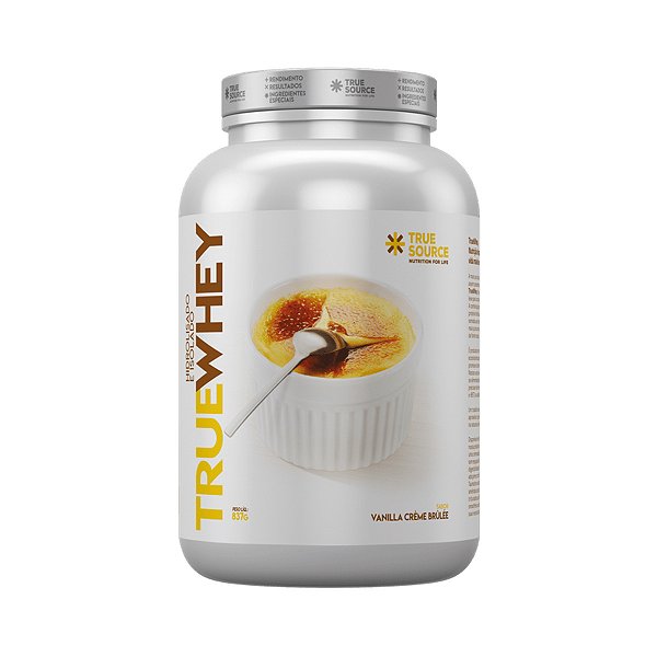 TrueWhey Vanilla Crème Brûllé - 837g