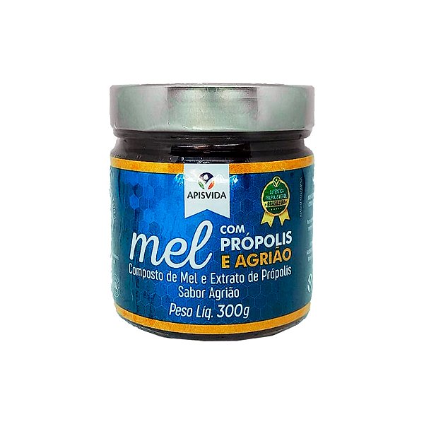 Mel com Própolis e Agrião - 300g