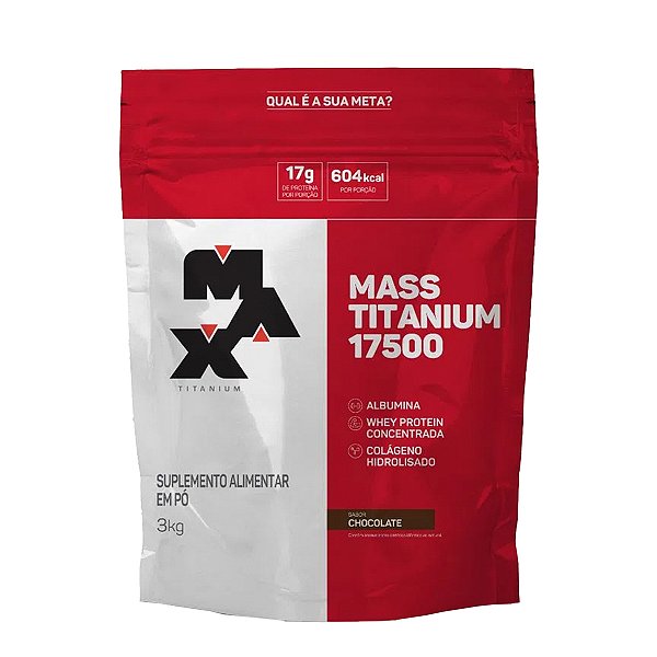 Mass Titanium 17500 Chocolate - 3Kg